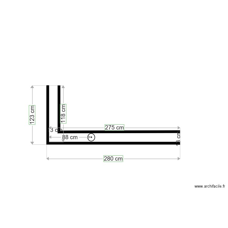 cheneaux maison. Plan de 0 pièce et 0 m2