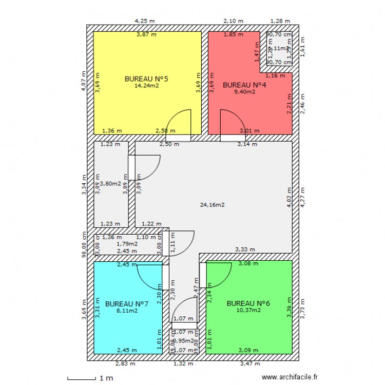 DUDELANGE MAISON DEVANT 1er ETAGE. Plan de 0 pièce et 0 m2