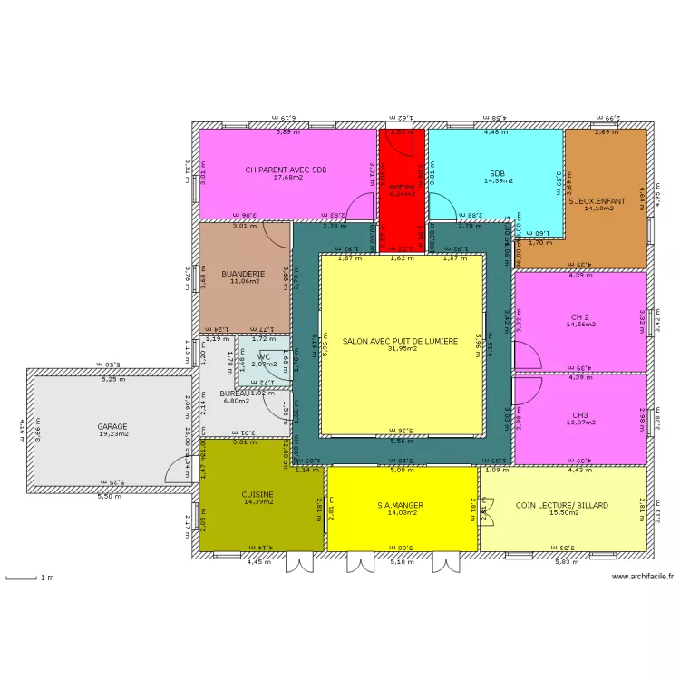 IDEE CARREE LOL. Plan de 