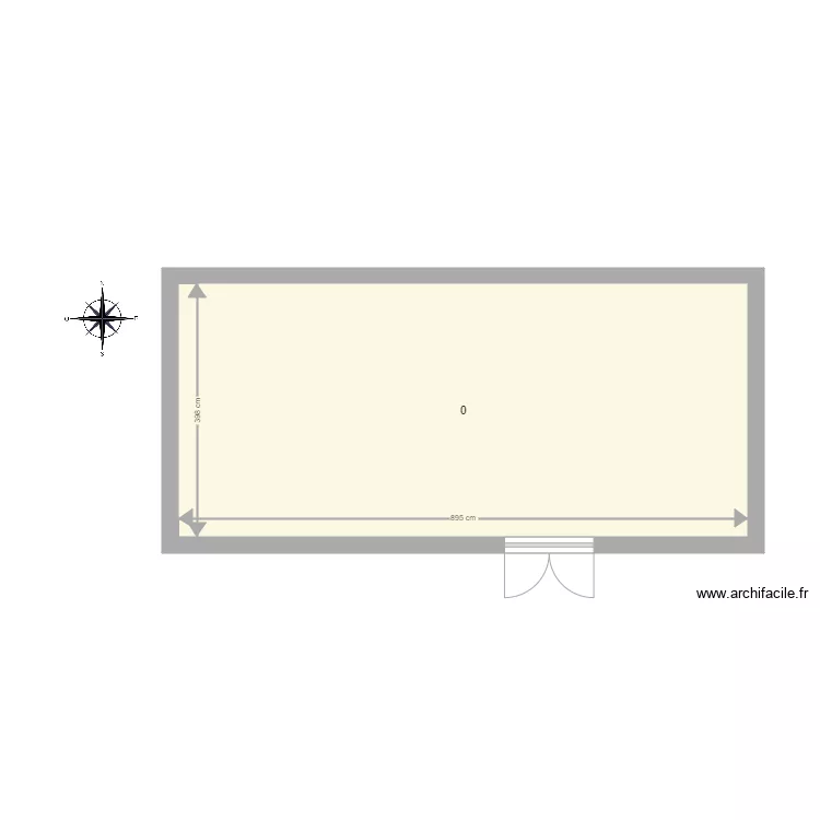 Sous sol Maison. Plan de 