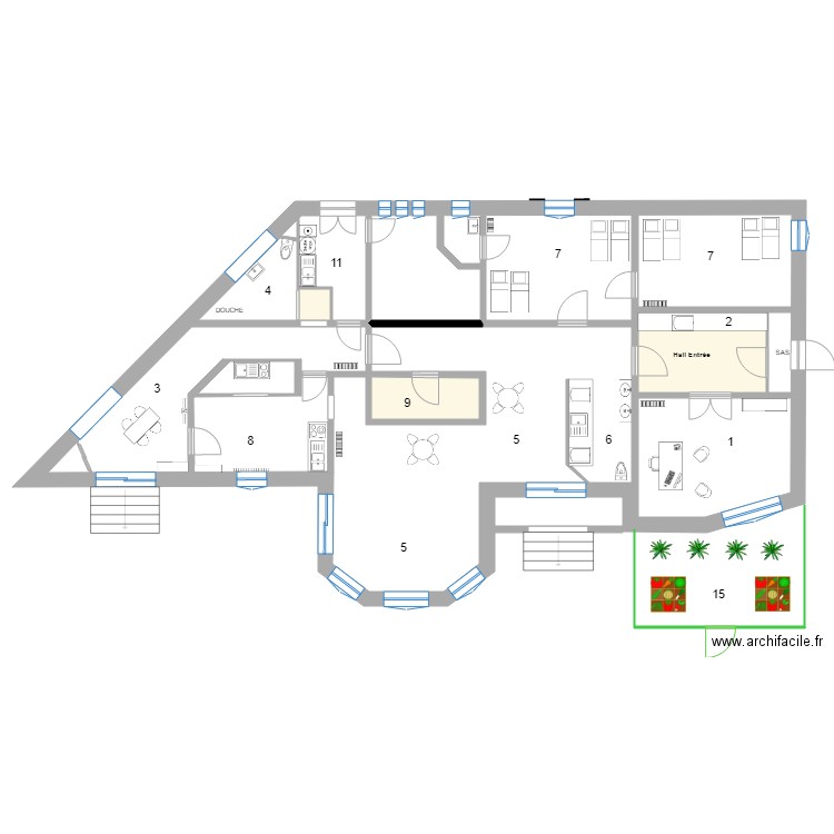 MICRO CRECHE  Ma Deuxième Maison. Plan de 0 pièce et 0 m2