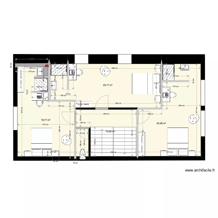 Plan La Villa Zen - 1ER V3. Plan de Plan La Villa Zen - 1ER V3. Plan de