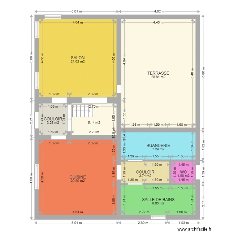 Plan. Plan de 0 pièce et 0 m2
