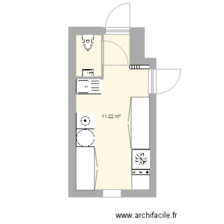 buanderie . Plan de 0 pièce et 0 m2