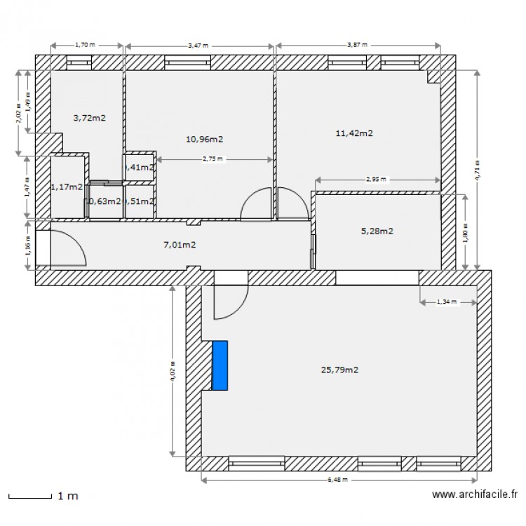 Travaux 2.2. Plan de 0 pièce et 0 m2