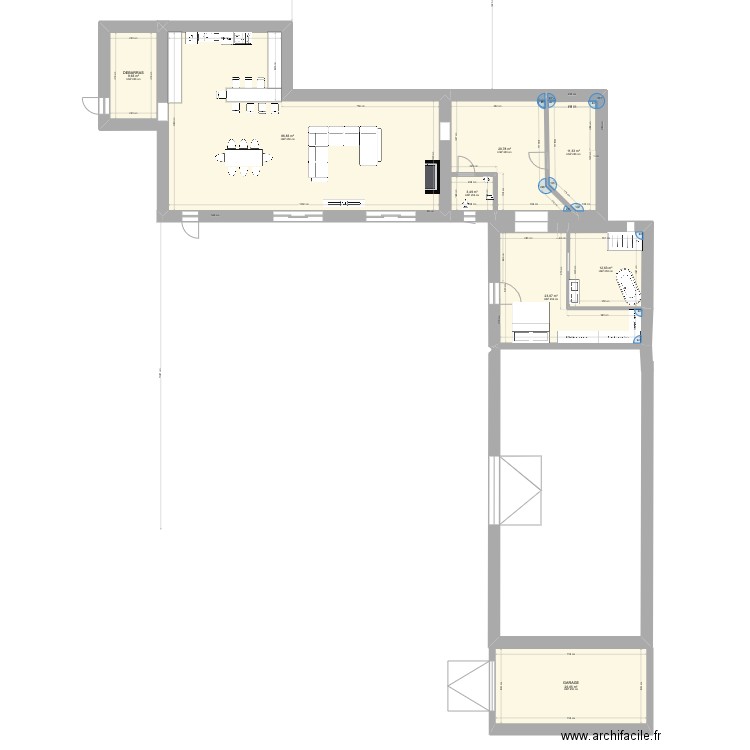 plan futureS . Plan de 8 pièces et 194 m2