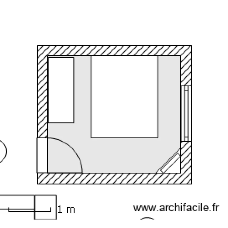 Chambre JG T3 Lit 140 X 190 avec armoire V 19 Mars 2012. Plan de Chambre JG T3 Lit 140 X 190 avec armoire V 19 Mars 2012. Plan de