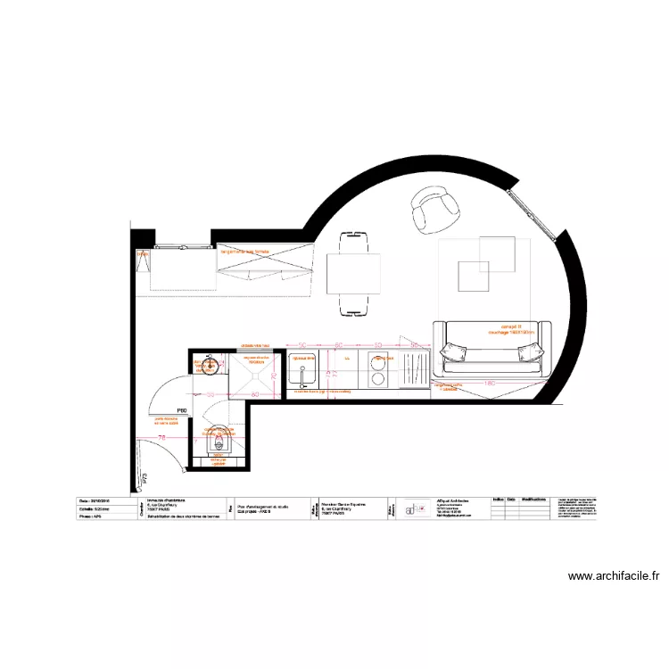 Extension 7em. Plan de 