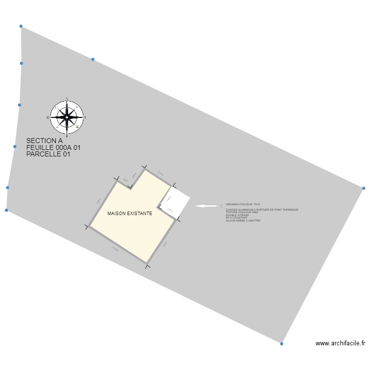 SAEYS. Plan de 0 pièce et 0 m2