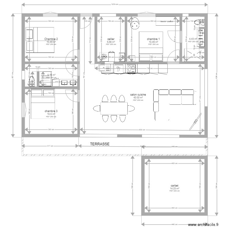 PLAN VIC 2. Plan de 0 pièce et 0 m2