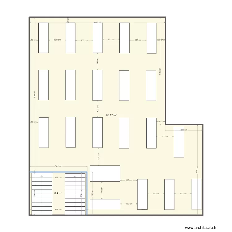 Sophora. Plan de 