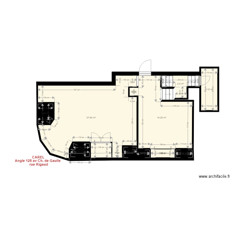 Carel neuilly. Plan de 0 pièce et 0 m2