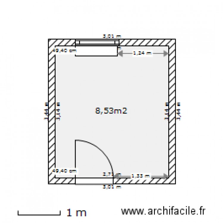 sallle de bain. Plan de 0 pièce et 0 m2
