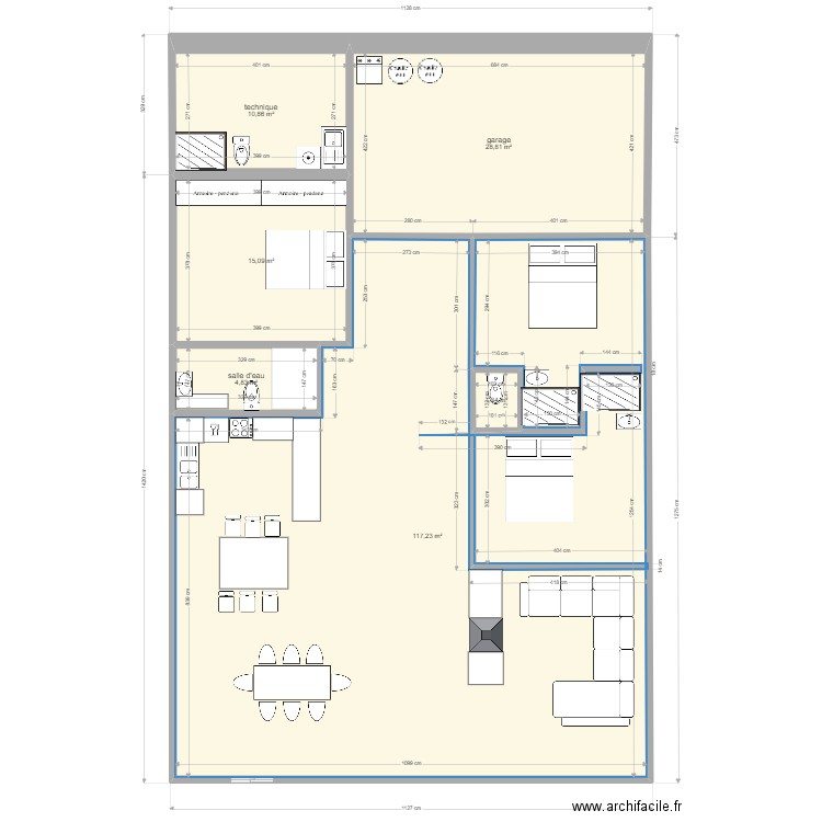 Maison 2. Plan de 0 pièce et 0 m2