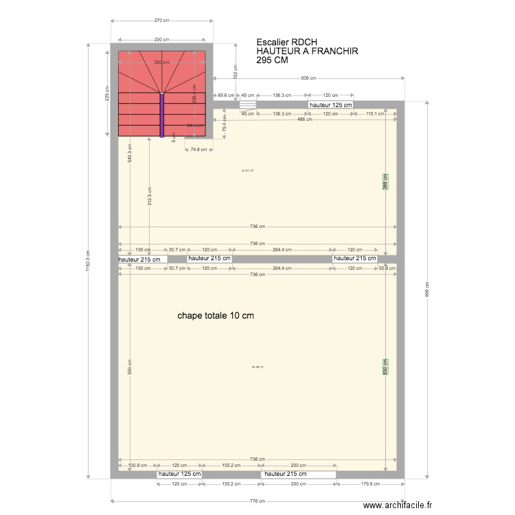 2eme etage LOT A  gros oeuvre 02 12 2019. Plan de 0 pièce et 0 m2