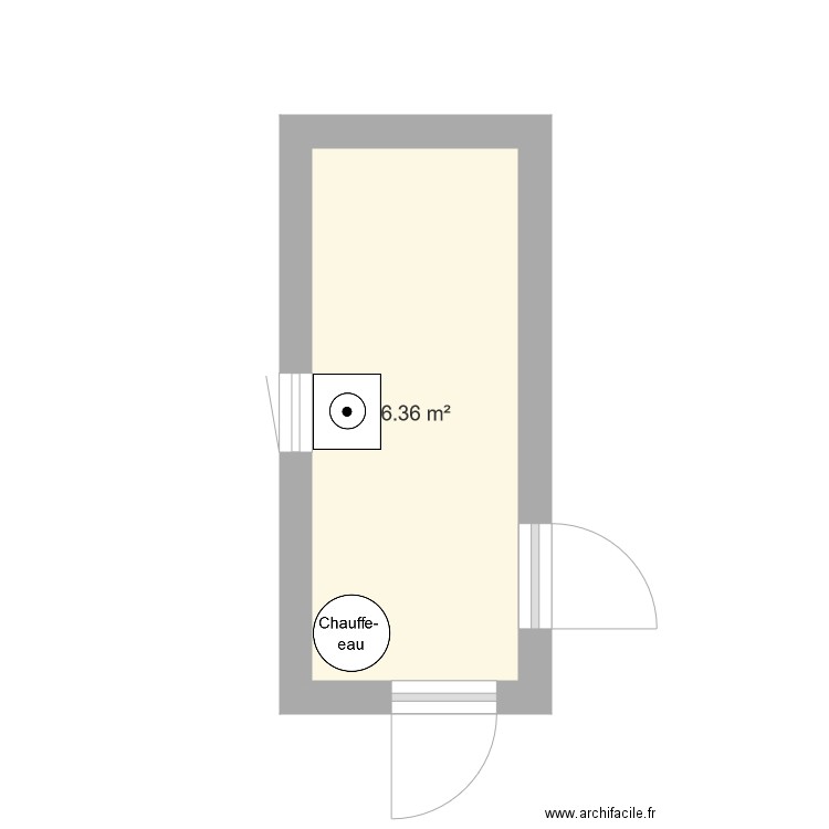 Cellier v1. Plan de 0 pièce et 0 m2