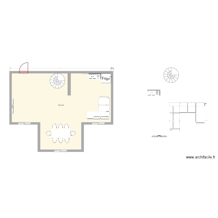 MAISON. Plan de 0 pièce et 0 m2