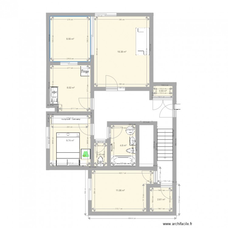 Appartement Roussillon. Plan de 0 pièce et 0 m2