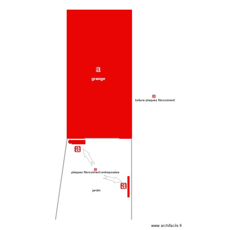 piveteau am. Plan de 0 pièce et 0 m2