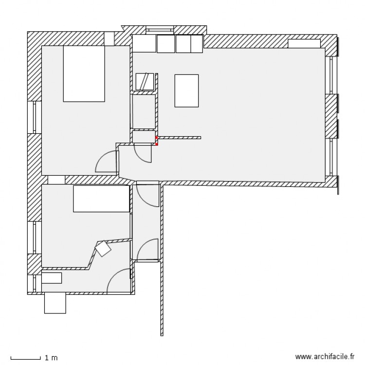 cuv7ter cible nu. Plan de 0 pièce et 0 m2