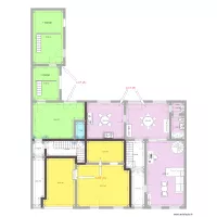 Plan de d&eacute;coupe RdC 34 et 34 bis Modifi&eacute;