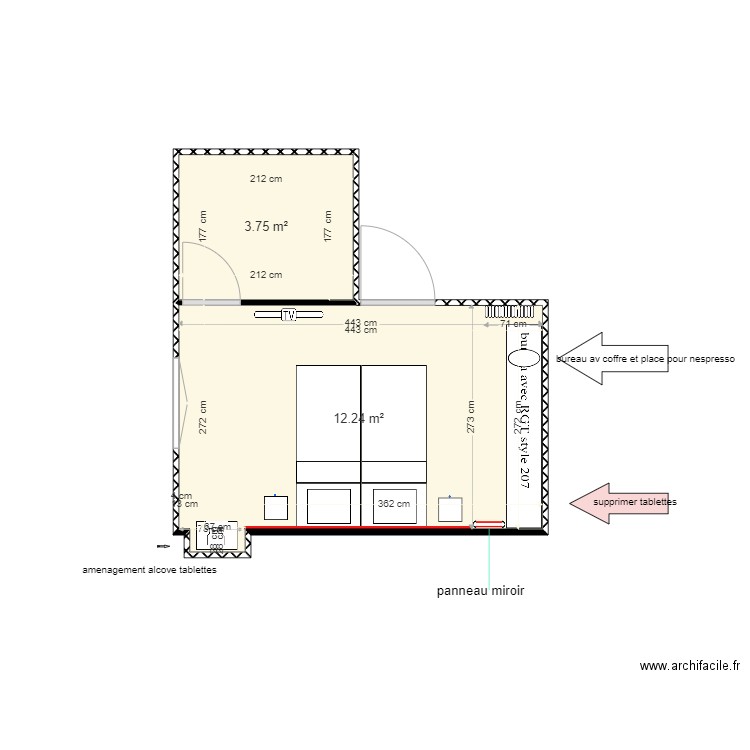 527v3. Plan de 0 pièce et 0 m2