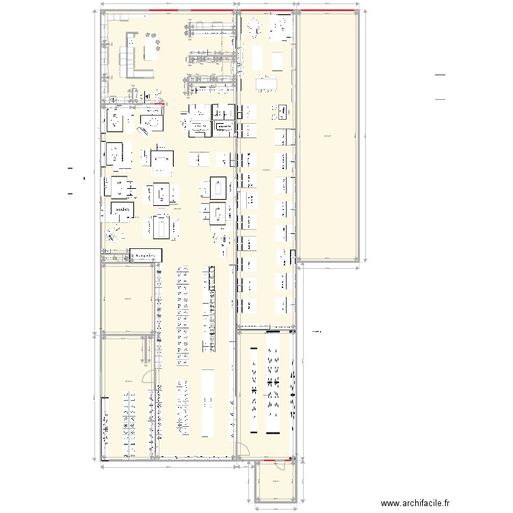 EXTENSION 2024. Plan de 8 pièces et 952 m2