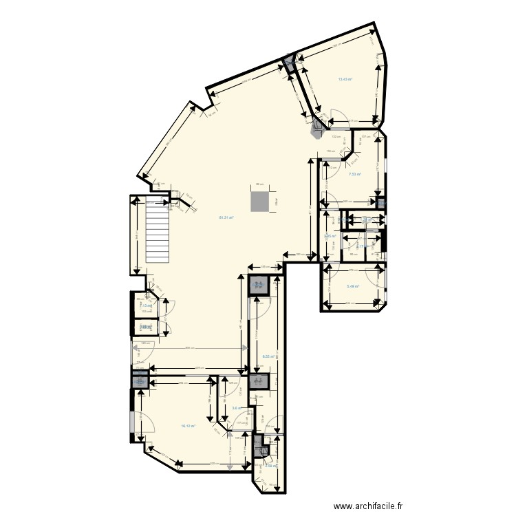 banque4. Plan de 0 pièce et 0 m2