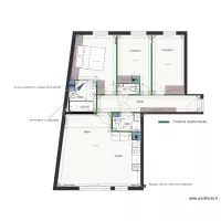 Plan projet am&eacute;nagement appartement LODI