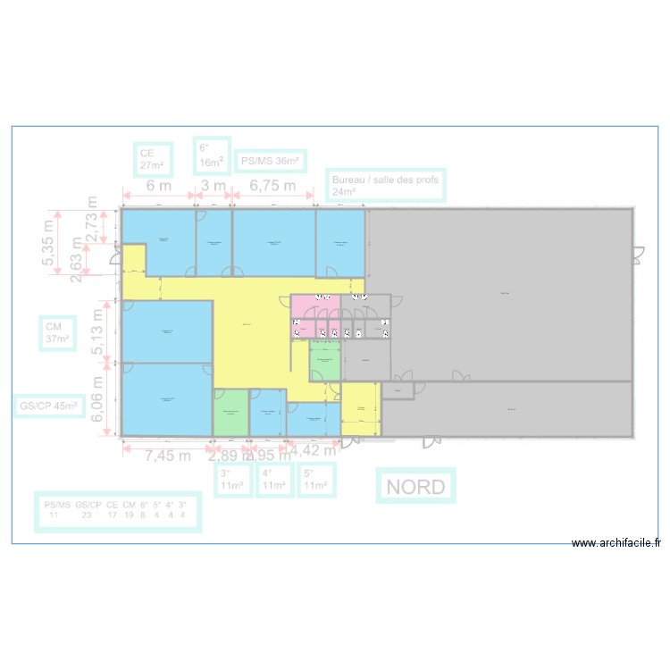 ISA Sablons. Plan de 0 pièce et 0 m2