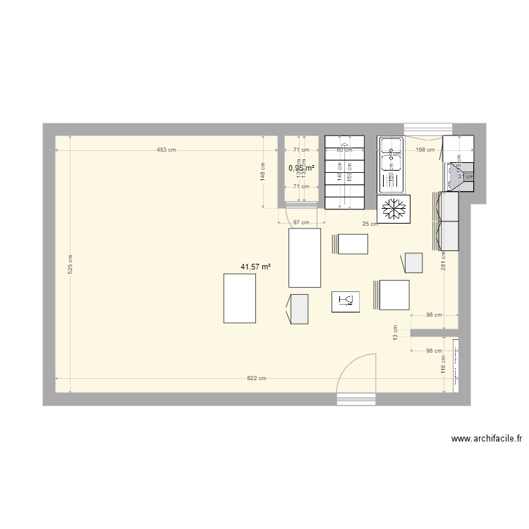 Cuisine Ennery 6. Plan de 0 pièce et 0 m2