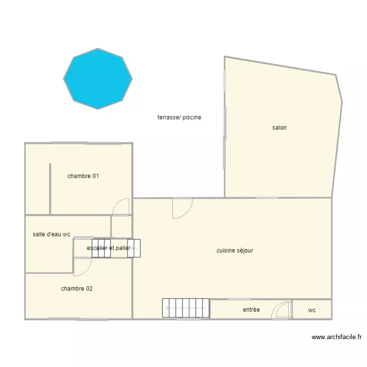 LUMET rdc am. Plan de 