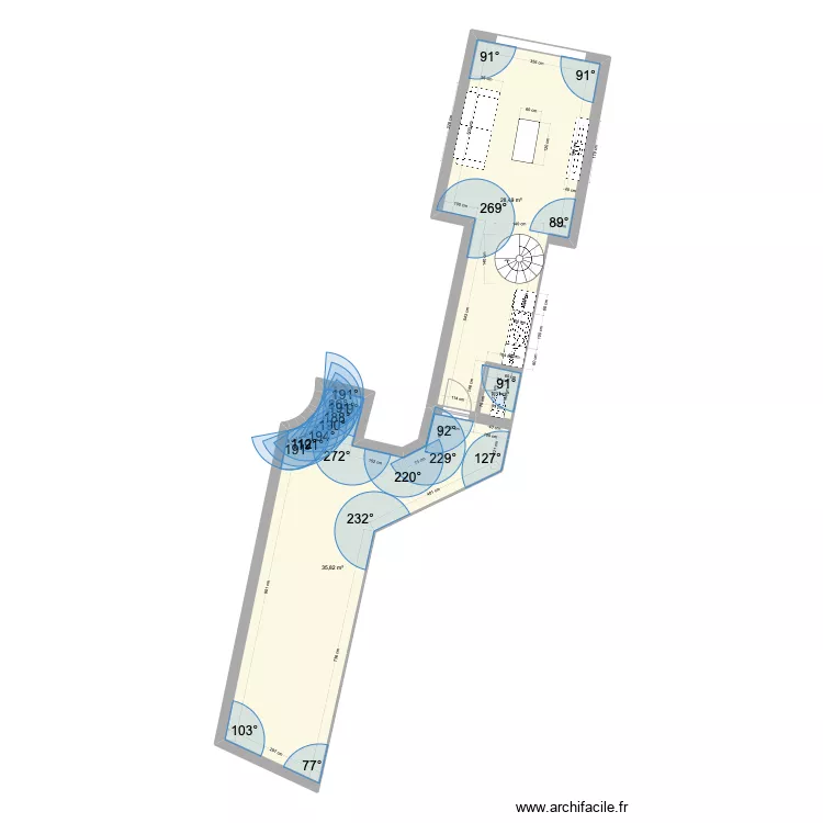 Lamarck - Plan + cours - RDC. Plan de Lamarck - Plan + cours - RDC. Plan de