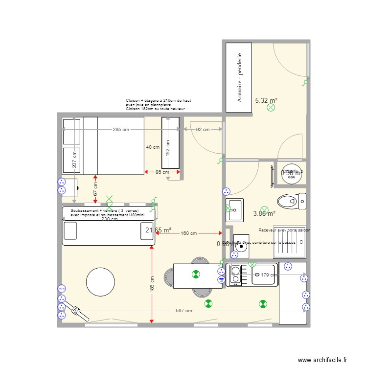 GOURVES PLACE FAC03. Plan de 0 pièce et 0 m2