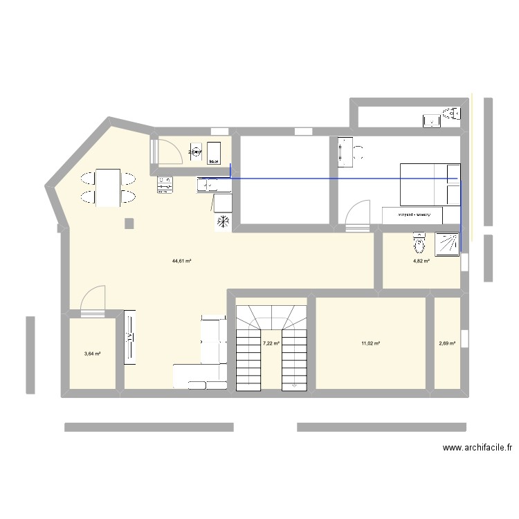 plan1. Plan de 0 pièce et 0 m2