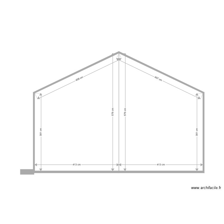 élévation SJA2. Plan de 0 pièce et 0 m2