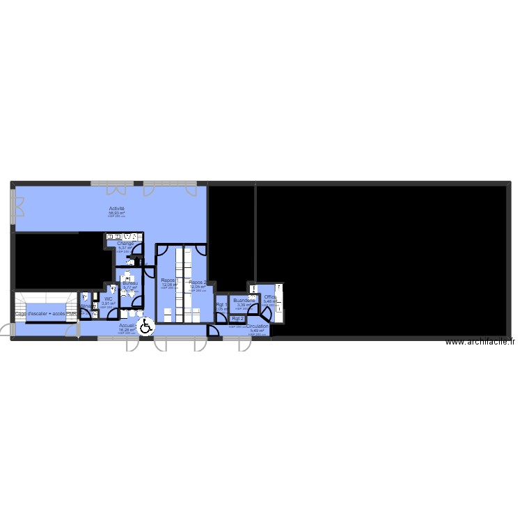 23 Local Lyon 03 Desaix Projet Jr 3. Plan de 0 pièce et 0 m2