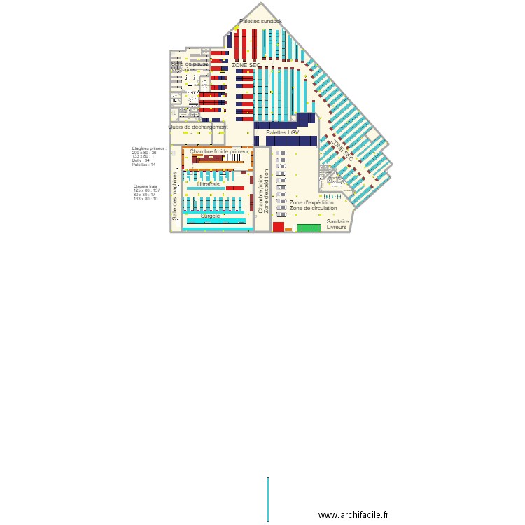 Reuilly Thibaut theo V36. Plan de 27 pièces et 286 m2