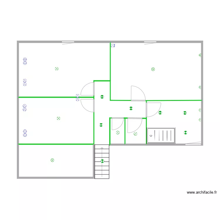 etage 1. Plan de etage 1. Plan de