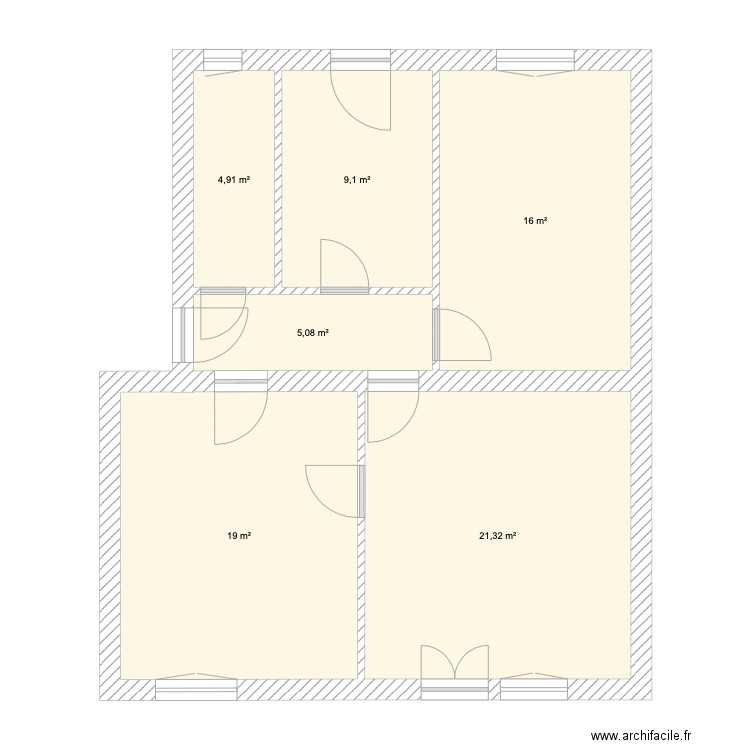 Appartement Lothaire. Plan de 0 pièce et 0 m2