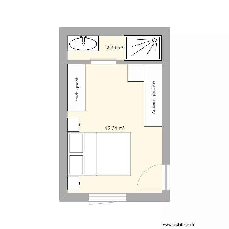 chambre 3. Plan de chambre 3. Plan de