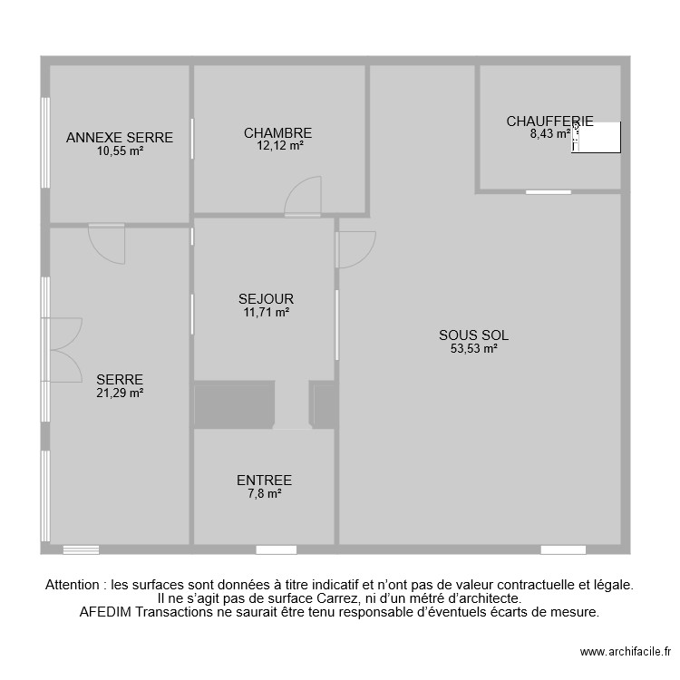 BI 6854 SOUS SOL. Plan de 0 pièce et 0 m2