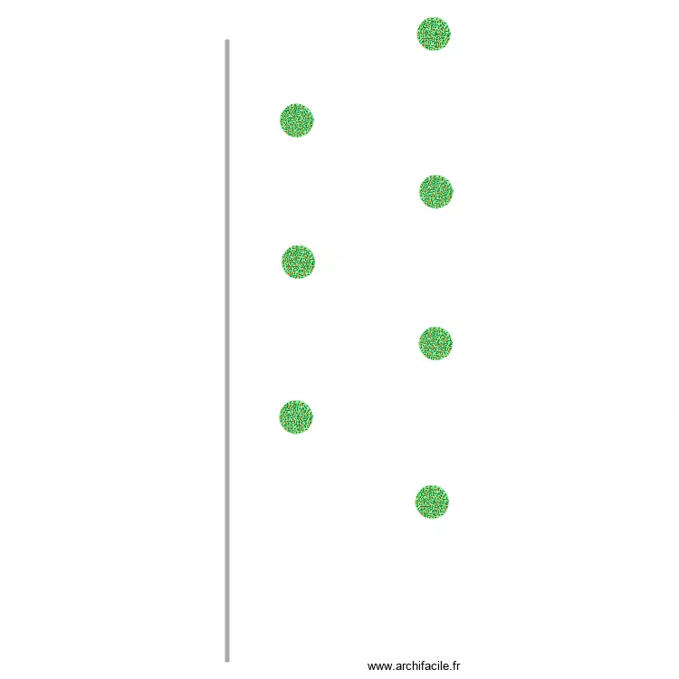 arbres. Plan de arbres. Plan de