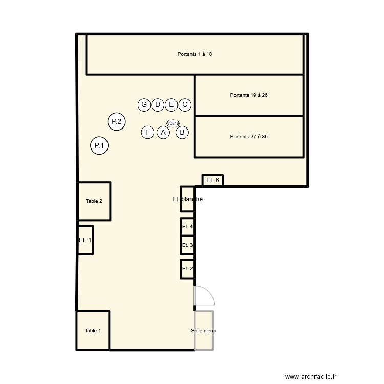 Cité de l'Ameublement. Plan de 0 pièce et 0 m2