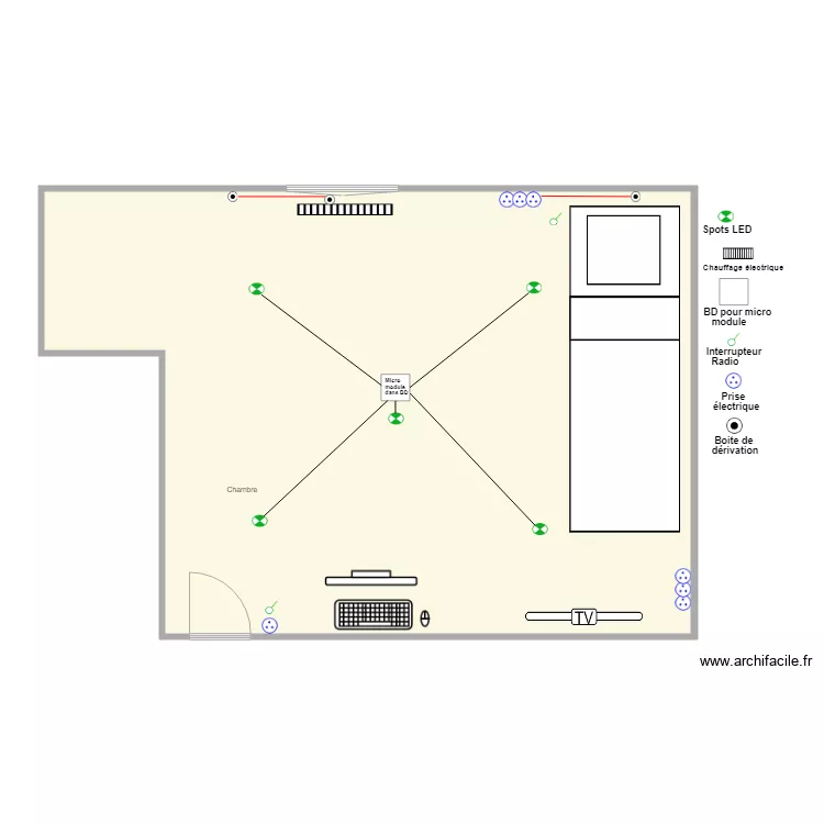 VANDENABEELE. Plan de 