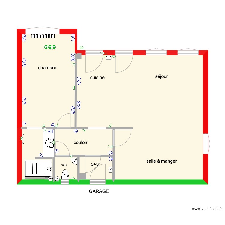 RDC décembre 20. Plan de 0 pièce et 0 m2