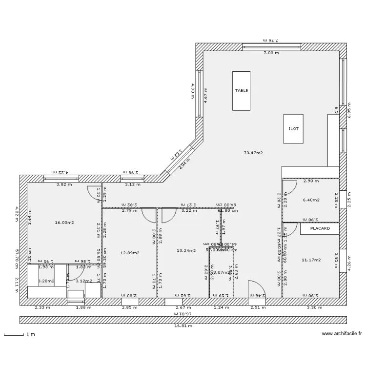 PLAN ARCHI MEUBLE. Plan de 