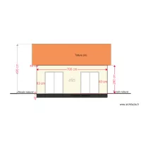 plan terrain naturel facade ouest