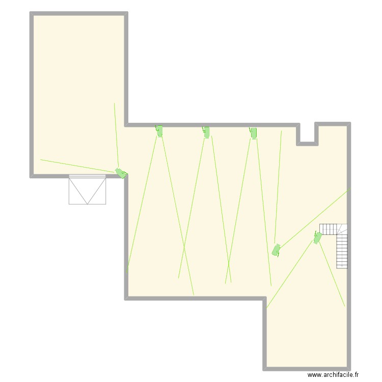 EMMAUS S/S VIDEO SS. Plan de 1 pièce et 329 m2