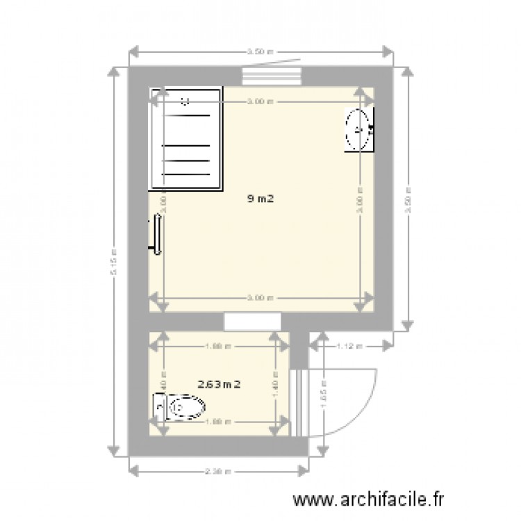 GILQUIN Bernadette. Plan de 0 pièce et 0 m2